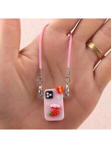 17cm Crossbody Bag Charm, Christmas Creative Hanging Decor, 1st/2nd/3rd Generation Glazed Figurine Doll Accessory For LABUBU Crossbody Bag - Multicolor - View 16