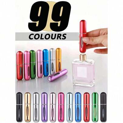 3/5/10pcs Travel Mini Refillable Perfume Spray Bottles, 5ml Refillable Travel Size Perfume, Essential For Christmas, Refillable Perfume Bottles Travel Size, Perfume Travel Spray Bottle Dispenser, Mini Refillable Portable Perfume Spray Bottles, Refillable Perfume Spray, Refill Pump Case, Travel & Outdoor Essentials, Holiday Camping Holiday Must-Have Accessories, Women's Perfume Men's Perfume