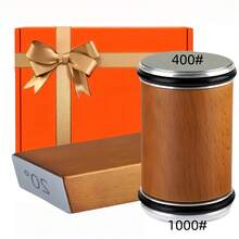 Professional Knife Sharpening Stone, New Roller Knife Sharpener, Diamond Coated Sharpening Kit For Kitchen And Crafters, Knife Sharpening Tools - Brown - View 7