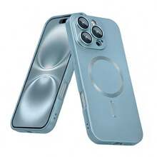 1个远山峰蓝色金属质感软壳手机壳,适用于 17e、17、17 Air、17 Pro、17 Pro Max,具有防刮擦、减震超薄设计,全面保护摄像头,兼容 13、11、16 Pro Max、15、14、12、16e,国际版,非国内版。 - 遠峰藍 - 查看 3