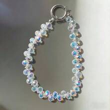 原创水晶多功能手机挂绳、腕带、钥匙扣、包包挂饰、DIY礼物 - A03 - 查看 25