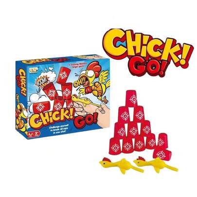 Juegos de Pollo y Vasos de Tiro