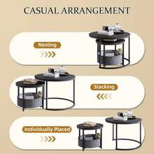 Nesting Tables - Black - View 3