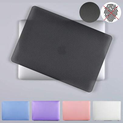 Carbon Fiber Case Compatible With MacBook Air Pro 13/14/15 Inch Computer Case Plastic Hard Case Shell Laptop Cover,A2337 A2681 M3A3113 A2340 M4A3401