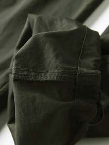 Pantalones de combate como pantalones de entrenamiento pantalones de trabajo de bolsillo múltiple pantalones de trabajo resistentes al desgaste y a los arañazos pantalones de trabajo para viajar al aire libre - Verde militar - Ver 7
