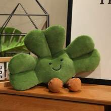 Muñeco de peluche suave y adorable con forma de trébol de cuatro hojas, ideal como decoración de escritorio y hogar, regalo perfecto para bodas, Día de la Madre, Día del Niño y cumpleaños de niños y niñas - Multicolor - Ver 6