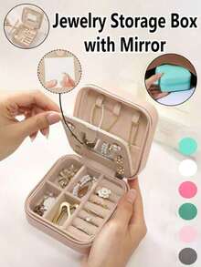 Hộp đựng trang sức du lịch, Hộp đựng trang sức dung lượng lớn, Hộp sắp xếp trang sức, Hộp trưng bày trang sức đa chức năng, Hộp sắp xếp và bảo quản trang sức, Hộp đựng trang sức du lịch xách tay, Hộp quà tặng cho nữ, Hộp đựng trang sức nhỏ gọn, Khuyên tai, Dây chuyền, Nhẫn, Hộp đựng trang sức di động, Hộp đựng trang sức đơn giản cho du lịch và gia đình, Vật dụng cần thiết khi đi du lịch, Vật dụng cần thiết khi đi du thuyền, Vật dụng cần thiết khi đi du lịch, Vật dụng cần thiết khi trở lại trường học, Để đựng nhẫn, dây chuyền, khuyên tai, Món quà hoàn hảo cho phụ nữ - Nhiều màu - Xem 2