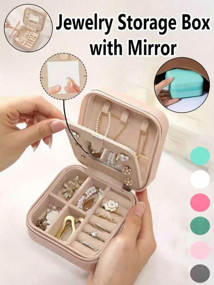 Hộp đựng trang sức du lịch, Hộp đựng trang sức dung lượng lớn, Hộp sắp xếp trang sức, Hộp trưng bày trang sức đa chức năng, Hộp sắp xếp và bảo quản trang sức, Hộp đựng trang sức du lịch xách tay, Hộp quà tặng cho nữ, Hộp đựng trang sức nhỏ gọn, Khuyên tai, Dây chuyền, Nhẫn, Hộp đựng trang sức di động, Hộp đựng trang sức đơn giản cho du lịch và gia đình, Vật dụng cần thiết khi đi du lịch, Vật dụng cần thiết khi đi du thuyền, Vật dụng cần thiết khi đi du lịch, Vật dụng cần thiết khi trở lại trường học, Để đựng nhẫn, dây chuyền, khuyên tai, Món quà hoàn hảo cho phụ nữ