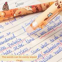 1/3/6支可擦凝胶笔，适用于办公用品、学校用品、返校礼物 - 彩色 - 查看 4