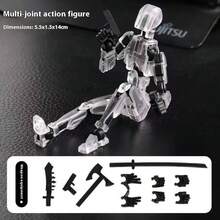 DIY Multi-Joint Movable Creative Toy Lucky 13-Joint Figure Ornament Figurine Self-Assembly - Multicolor - View 23