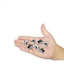 8个定向轮+16个螺丝，重型可锁定脚轮套装，工业级旋转脚轮，平底螺丝安装，适用于橱柜、书柜、家具、电器、搬家必备品 - A - 查看 4