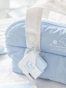 1pc Compact Stapler Pendant, Portable Stapler With 40pcs Staples Included - Solid Color - View 4