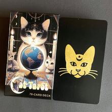 猫咪塔罗牌 78张牌 英文塔罗牌游戏 - A - 查看 5