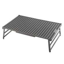 Hutzler Coolwave - Estante de refrigeración apilable 15 x 10 pulgadas estante plegable para hornear sin BPA gris - Gris - Ver 6