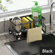 Dish Rack, 2 Tier Dish Drying Rack Dish Drainers For Kitchen Counter Storage Cutlery Holder Home Carbon Steel For Dishes,Cups,BowlsSpace-Saving Design Suitable For Women In Apartments - 查看 9
