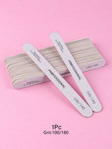 50/20/10pcs Thin Wood Sandpaper Nail Files, 100/180 Mesh Wood Sandpaper Grinding Files, 180/240 Mesh Double-Sided Polishing Files, Professional Manicure Polishing Files, Boat-Shaped Pedicure Double-Sided Wooden Polishing Files, Suitable For Natural Nails, Home Salons, Crystal Nails, Etc. - Nail File - View 12