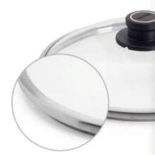 Universal Glass Lid, 18/20/22/24/26/28/30/32CM - Transparent - View 6