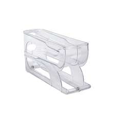 Rodillo automático para huevos de 3 capas/4 capas, nuevo estante para huevos dedicado para cocina doméstica, organizador de huevos de gran capacidad para ahorrar espacio XATT - Blanco de 4 capas - Ver 10