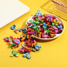 Alphabet Creative Eraser Cross Border 26 English Letter Eraser Creative Cartoon Gift Set Children's Rubber [Random Pattern Shipping] - Multicolor - View 9