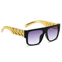 [1/3/8pcs] Cuban Link Bracelet Necklace Ring Set, Street Fashion Jewelry, Includes Fake Gold Chain Bracelet, Symbol Pendant Glasses, Hip Hop Musician Costume Accessories, Exaggerated Punk Bling Bling Costume Glasses Set For Carnival - Multicolor - View 5
