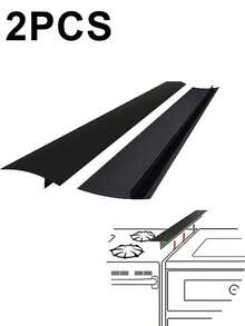 3 pièces/2 pièces Joint d'étanchéité en silicone pour four - Remplisseur de fente de four résistant à la chaleur, scelle la surface du four et le plan de travail, protège-éclaboussures et collecteur de miettes facile à nettoyer, fournitures de cuisine, facile à nettoyer, convient pour un cadeau de fête des mères, desserts faits maison, cuisine - Voir 12
