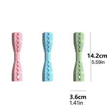 Que gặm chống cắn và nhai cho thú cưng, đa năng vừa làm sạch bàn chải đánh răng vừa làm mát răng, đồ chơi mềm mại cho thú cưng. - Nhiều màu - Xem 11