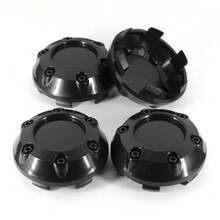 4pcs/Lot 68mm 62mm Inner Car Wheel Center Cap Hub Cover Rim Hub Disc ABS Black Hubcaps Cover Wheel Badge - A - View 5