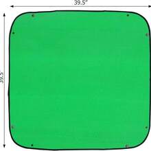 39.5" X 39.5" Foldable Gardening Mat, Plant Repelling Mat, Gardening Kneeling Mat, Waterproof Thickened PE Mat, Stain Resistant, Indoor Plant Repotting Mat, Waterproof Succulent Potting Mat, Foldable Reusable Soil Changing Mat Gardening Grow Mat - Gift For Plant Lovers, Picnic Mat, Table Mat - A - View 2