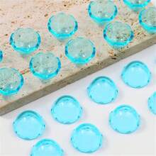 10/30/50颗装多色夜光水母珠 - 树脂隔珠，适用于DIY手链和手机链，珠宝制作材料 - 彩色 - 查看 6