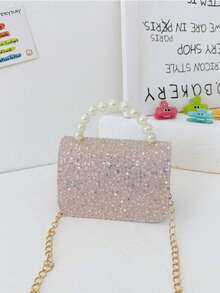 1pc Bag, Fashion Crossbody Bag, Super Mini Lipstick Bag, Lightweight Storage Bag, Handbag, Travel Bag, Party Coin Purse, Coin Pouch, Bow Shoulder Bag - Single Shoulder Crossbody Handbag - View 10