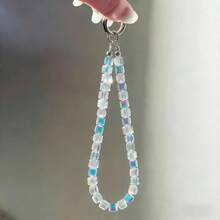 原创水晶多功能手机挂绳、腕带、钥匙扣、包包挂饰、DIY礼物 - A03 - 查看 17