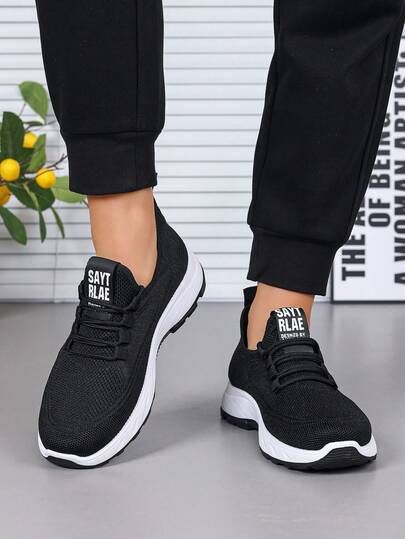 Zapatos negros de slip-on con cordones para hombre, nuevos para primavera/verano, antideslizantes, para actividades interiores y exteriores