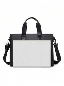 Waterproof & Durable Nylon Men's Business Laptop Bag, Handbag & Shoulder Bag - Multicolor - View 5