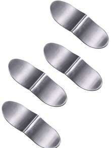 Bộ 1/2/4 giá đỡ đũa bằng thép không gỉ 304 được gia công bằng phương pháp dập nổi, giá đỡ đũa đa năng, giá đỡ thìa, dụng cụ sắp xếp bàn ăn cho nhà hàng. - Xem 13