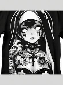 Women T-Shirts - Black - View 1