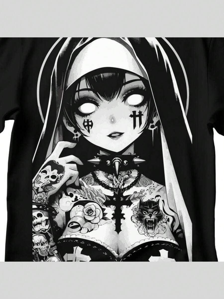 Women T-Shirts - Black - View 1