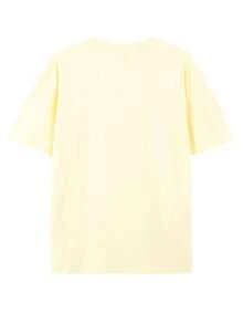 [Authorized By Disney] Zootopia Department Badge Men's T-Shirt Can Be Flipped, Inspired By Nick Wilde And Judy Hoops, Zootopia Logo, Casual. - Apricot - View 2