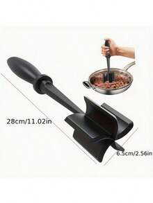 Multi-Purpose Blender Meat Slicer Plus Heat Resistant Nylon Hand Minced Meat Ingredients, Beef Machine, Non-Stick Mix Chopper And Potato Mashing Tool, Kitchen Gadgets, Baking Gadgets, Household Cream Flour Baking Blender, Whisk, Whisk Or Whisk Milk Blender - Multicolor - View 9