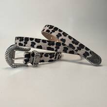 1条豹纹波西米亚风PU腰带，适合约会和日常穿着 - 彩色 - 查看 5