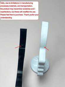 2pcs Unique Curved Eyeglasses Stand - Practical Minimalist Black Design, Plastic Material, Suitable For Living Room, Bedroom, Office, Or As A Gift For Family And Friends, Enhances Desk Or Nightstand Decor, Home Decor Accessory, Minimalist Design, Holiday Gift, Valentine's Day Gift, New Year Gift (1/2pcs Available) - 彩色 - 查看 5