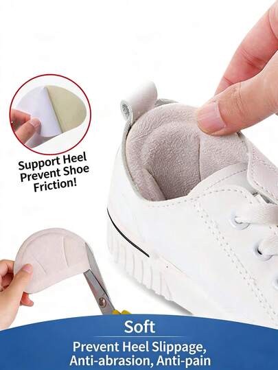 Heel Grips, Thick Half Size Inserts For Loose High Heels, Shoes Too Big Adjuster, Suitable For Women's High Heels, Shoes, Men's Sneakers, Dress Shoes, For Daily Wear, Back To School, Boots Accessories, Outdoor, Sports, Travel, Home, Office, School, Holiday Gifts