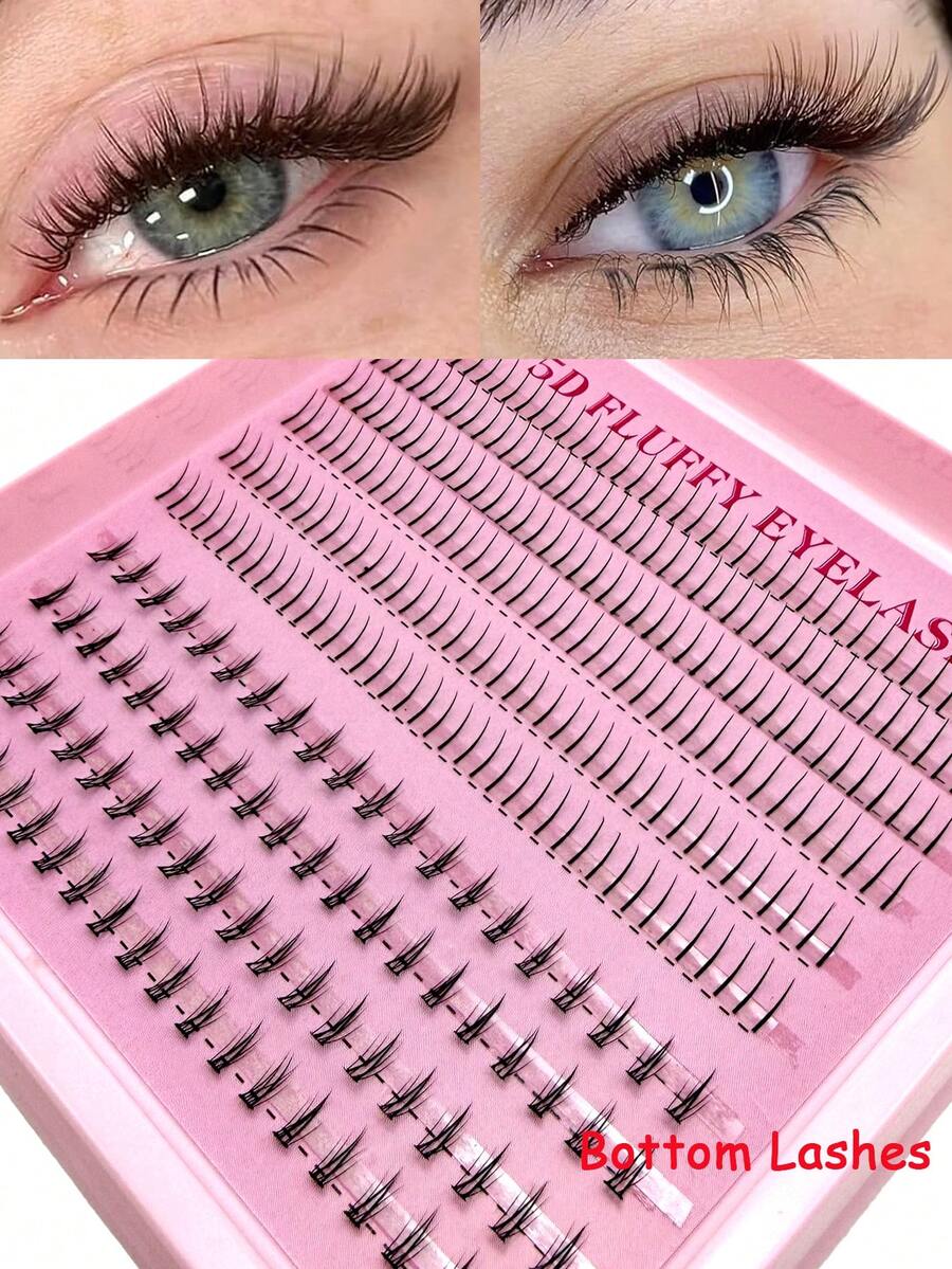 新款尖刺睫毛嫁接簇 12-18mm 动漫风格尖刺睫毛单根嫁接睫毛 D卷翘仙女簇睫毛 动漫风格单根嫁接睫毛