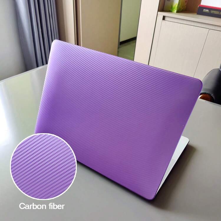 Carbon Fiber Case Compatible With MacBook Air Pro 13/14/15 Inch Computer Case Plastic Hard Case Shell Laptop Cover,A2337 A2681 M3A3113 A2340 M4A3401 - View 8