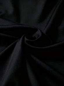 T-shirt femme avec une impression amusante d'un chat bleu "Je ne veux pas aujourd'hui". Design mignon de dessin animé kawaii, léger et durable, Top décontracté à col rond noir, convient pour la maison, le bureau et les loisirs, lavable en machine. - Noir - Voir 5