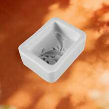 1个仙女海豚蜡烛硅胶模具，方形创意模具，适用于制作肥皂、蜡烛、石膏、香薰树脂3D模具，DIY派对、情人节、母亲节礼物 - 模具 - 查看 13