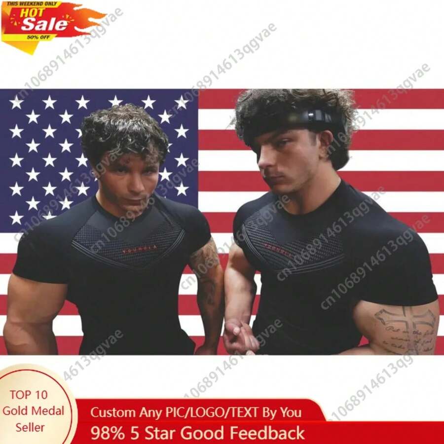 TREN TWINS Flag Tapestry Wall Decor Fan Small For Room Indoor Decor Ornaments Celebrity Banners Lightweight Custom Decoration - 多色 - 查看 1