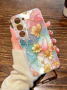 花朵图案透明彩绘加厚防震手机壳，适用于 16/16 Pro/16 Plus/16 Pro Max、15 Pro Max、13、P14、P11、XS、XR、7/8、P、7/8 GES2、Galaxy S25、S25 Plus、S25、S25 Ultra、A50、A12、A32、A52、A72、A51、A21S、A13、A14、S22 Ultra、S23、A33、A53、S20 FE、11 Youth、12 Pro、12/12X、Note 11、9A、9C、Poco X3 NFC、10、9、Note 9、12C、Note 11 Pro、10C、Note 8 Pro（国际版）。不是国内版本 - 彩色 - 查看 6