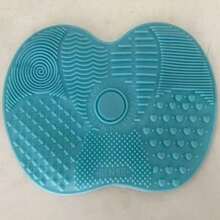 1个硅胶化妆刷清洁垫 - 更好地清洁您的化妆工具。采用耐用、可重复使用且便携的硅胶材质，带有吸盘，边缘光滑。苹果形硅胶化妆刷清洁垫不会损坏您的化妆刷或其他化妆工具。 - A - 查看 16