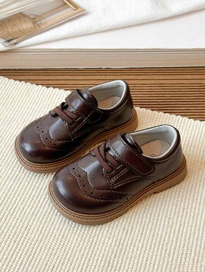 2026 Spring New - Simple Fashionable & Comfortable Solid Color Dress Shoes Suitable For Children's Party Occasions