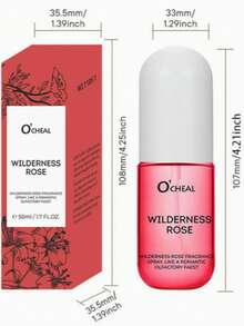1pc X 50ml Perfume Spray, Long-Lasting Summer Herbal, Coconut, Rose Scent, Portable Fashion Air Freshener, Suitable For Fabric, Indoor, Outdoor, Home, Bathroom, Living Room, Bedroom, Office, Hotel, Wedding, Birthday, Valentine's Day, Holiday Party Gift, Deodorizing Present - A - View 4